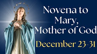 Novena of Mary Mother of God [upl. by Custer]