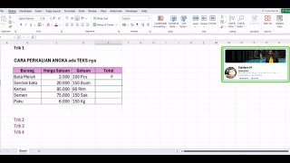 Empat trik excel dan word [upl. by Airun181]