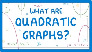 GCSE Maths  What are Quadratic Graphs 76 [upl. by Hamann329]