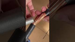 How to connect electrical wires with good contact short [upl. by Lovmilla]