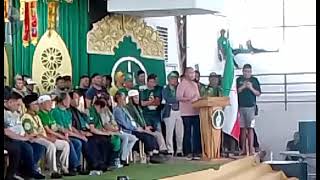 UBJP General Assembly  Former Maguindanao Governor Datu Esmael quotTotoquot Mangudadatu [upl. by Animrelliug864]