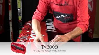 Swix How to Use The TA3009 4way File Holder [upl. by Amyas]