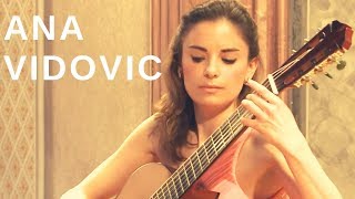 Ana Vidovic plays introduction and variations on a Theme by Mozart Op 9 by Fernando Sor [upl. by Annairol242]