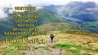 Lake District  North Western Fells  Walk 1  Pt 2  Wandope Whiteless Pike Rannerdale Knotts [upl. by Essinger]