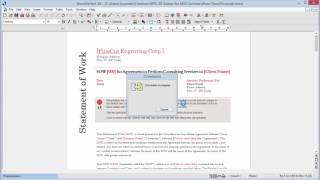 Working with Word files in WordPerfect [upl. by Aprile]