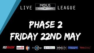 The MODUS ICONS OF DARTS LIVE LEAGUE PHASE 2 FRIDAY 22ND MAY [upl. by Anselme1]