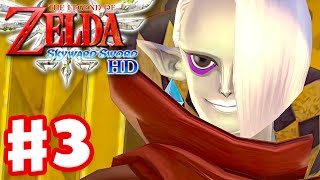 Ghirahim at the Skyview Temple  The Legend of Zelda Skyward Sword HD  Gameplay Part 3 [upl. by Llahsram]