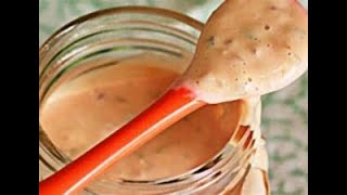 Thousand Island Dressing Home Made The Best [upl. by Enelehcim933]