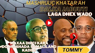 DOORASHADA MADAXWEYNAHA Somaliland iyo Mashruuc Khatar ah oo Dalka Jabuuti Laga Dhex Wado [upl. by Darcee]