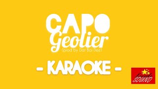 Geolier  Capo KARAOKE UFFICIALE [upl. by Mcquade]