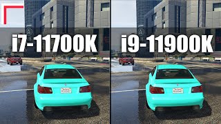 Intel Core i711700K vs Intel Core i911900K — Test in 10 Games 1080p 1440p [upl. by Lielos]