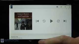 Kindle Android App Whispersync for Voice Demo [upl. by Yettie]