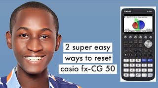 HOW TO RESET CASIO FXCG50 GRAPHING CALCULATOR [upl. by Kurr]