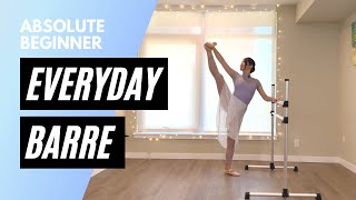 Absolute Beginner Ballet  30 min Barre Workout [upl. by Innus]