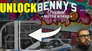 How To Unlock Bennys Garage In GTA 5 Online Quick Guide [upl. by Ive613]