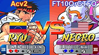 Street Fighter III 2nd Impact Giant Attack  Acv2 vs FT10OrGTFO FT10 [upl. by Seedman]