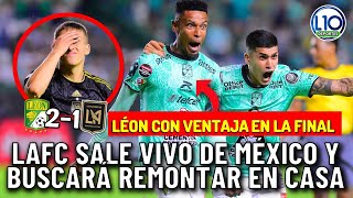 CONCACHAMPIONS  LAFC sale vivo de México y buscará la remontada en Los Ángeles [upl. by Goetz916]