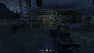 Call Of Duty Modern Warfare 4 2007 Story Heavy German Version 08  Hideout in nowhere DE [upl. by Santoro]