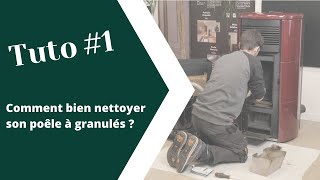 Tuto 1  Comment bien nettoyer votre poêle à granulés [upl. by Leryt]