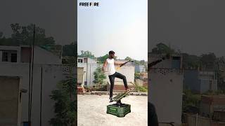 real life free fire 🤣😂 wait for end freefirefunnyvideo freefirecomedyshorts funnyclips [upl. by Buffo]