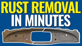 How to Remove Rust  3 Different Ways to Completely Remove Rust Rust Removal in Minutes [upl. by Sisak]