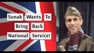 Latest Desperate Tory Election Gimmick  National Service For Young People [upl. by Ytissac]