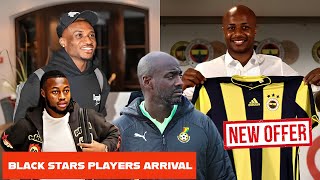 BLACK STARS🇬🇭 TEAM CAMP NEWS amp PLAYER ARRIVAL  GHANA VS ANGOLA…ANDRE AYEW TRANSFER [upl. by Pogah]