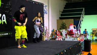 El Tucanazo  Los Tucanes De Tijuana  Quebradita Fitness w Bradley  Crazy Sock TV [upl. by Atinuaj]