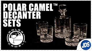 Polar Camel™ Glassware Decanter Sets [upl. by Ennaeed]