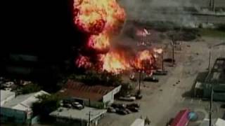 Oxyacetilene canister plant in texas blowing up [upl. by Afital]