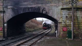 Polar Express  Churnet Valley Railway  28th December 2023 [upl. by Amorette776]