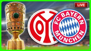 🔴 FSV MAINZ 05  FC Bayern München  DFB Pokal  Watchparty LIVE [upl. by Noek]