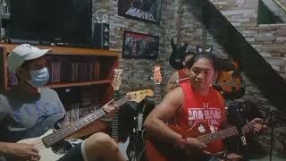 Band Crossed Fingers performing cover Song by Mike Hanopol Title Mr Kenkoy [upl. by Lira]