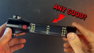 SINSEN Tactical Solar Flashlight  Review [upl. by Jakob]