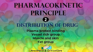 Pharmacokinetic Principle Distribution of drug [upl. by Soo]