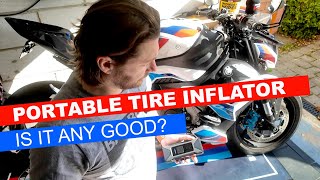 AS Max Tyre Inflator  Real Rider Review [upl. by Jacquenette959]