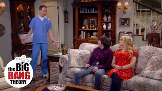 Stuart Volunteers to Care for Mrs Wolowitz  The Big Bang Theory [upl. by Ramey]