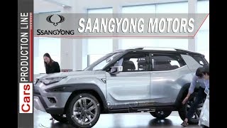 SsangYong Korean SUVs Manufacturing Processes [upl. by Rafa]