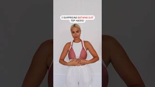 5 Surprising Bathing Suit Top Hacks✅Was this helpful Give me ❤️and save for later fashion [upl. by Nylessoj]