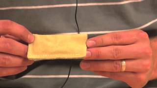 How to Use a Leather Knife Cover to Protect Carving Knives [upl. by Gae]