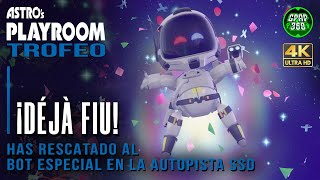 Astros Playroom  Trofeo ¡Déjà fiu Rescatar al bot especial en la Autopista SSD [upl. by Sidoeht]