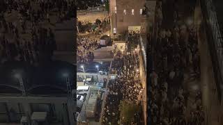 Tens of Thousands at the Kosel for Final Selichos Before Yom Kippur  סליחות לפני יום הכיפורים בכותל [upl. by Nisen]