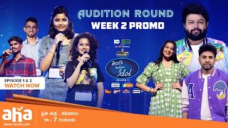 Telugu Indian Idol Season 3 2nd Week Promo Thaman Karthik Geetha Madnhuri Sreeram aha videoIN [upl. by Lleder990]