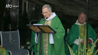 Messe de 10h à Lourdes du 7 juillet 2024 [upl. by Jabez]