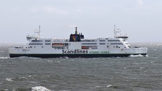 My SCANDLINES EXPERIENCE during Storm Eberhard  FlyingLjas [upl. by Remus]