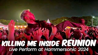 FULL KILLING ME INSIDE REUNION 🔥 LIVE PERFORM AT HAMMERSONIC FESTIVAL 2024 CARNAVAL ANCOL 🔥 [upl. by Sivlek]