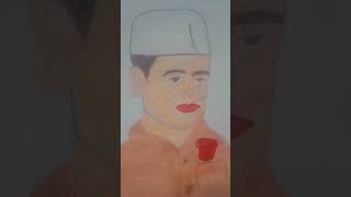 Jawaharlal Nehru drawing art [upl. by Ennayoj348]