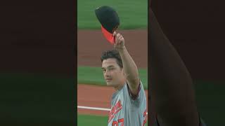 Cedric Mullins Makes an Amazing Diving Catch to Rob Jarren Duran of an Extra Base Hit [upl. by Adihsar]