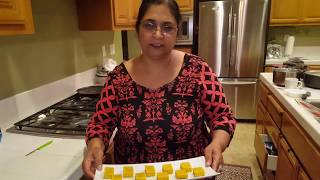 HOW TO MAKE besan ki burfi  nonfat dry milk Indian recipe indiansweets  INDIAN COOKING [upl. by Ferree]