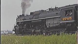 CampO 2765 NKP 765 Visits West MI Summer 1993 [upl. by Cade872]